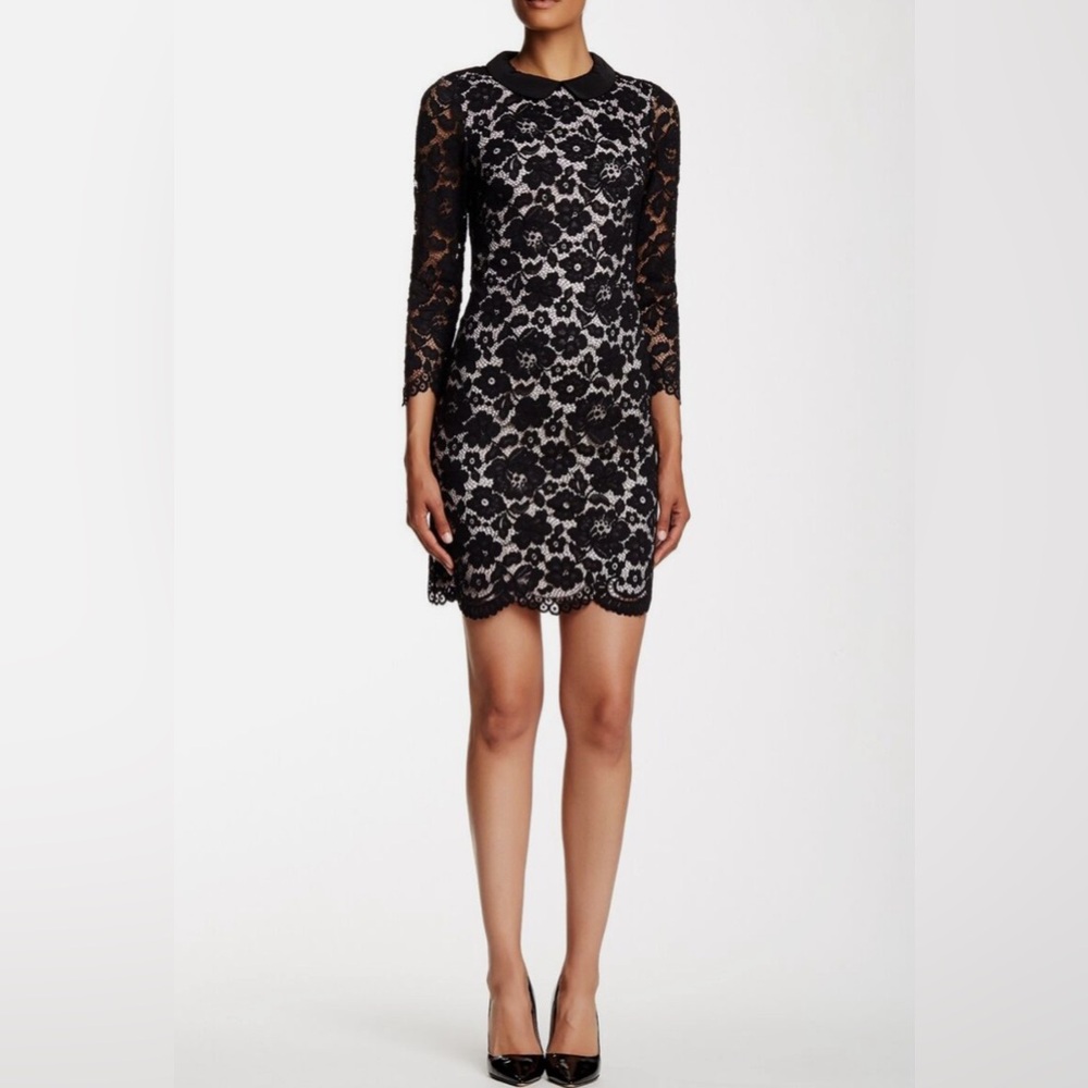 EUC Black Ted Baker Lace Dress Sz 10